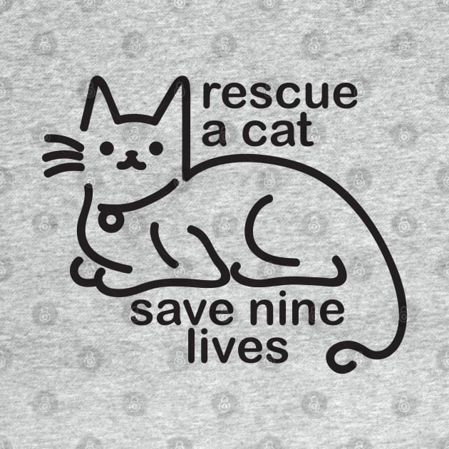 Rescue a Cat, Save Nine Lives by CKline